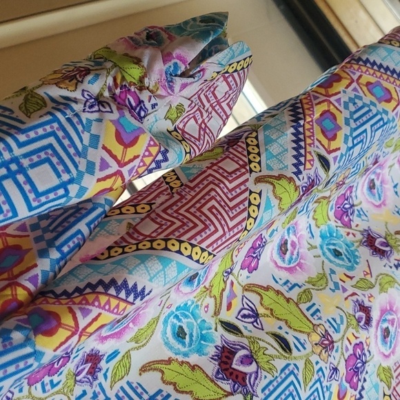 Pink Owl Colorful Light Sz. L Dress - Picture 3 of 10